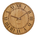 Wanduhr Holz - vintage Design 30 cm