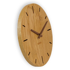Wanduhr Holz Eiche modern 40 cm groß