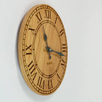 Wanduhr Holz - vintage Design 30 cm