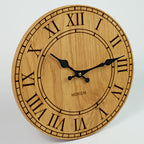 Wanduhr Holz - vintage Design 30 cm