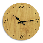Holzwanduhr - Eiche rustikal 30 cm