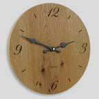 Holzwanduhr - Eiche rustikal 30 cm