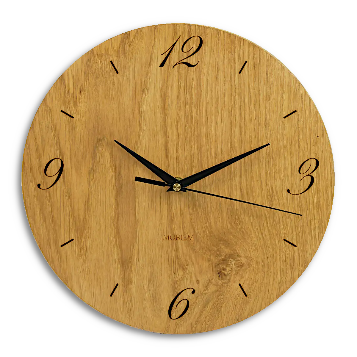 Wohnzimmeruhr Eiche - 30 cm