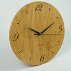 Wohnzimmeruhr Eiche - 30 cm