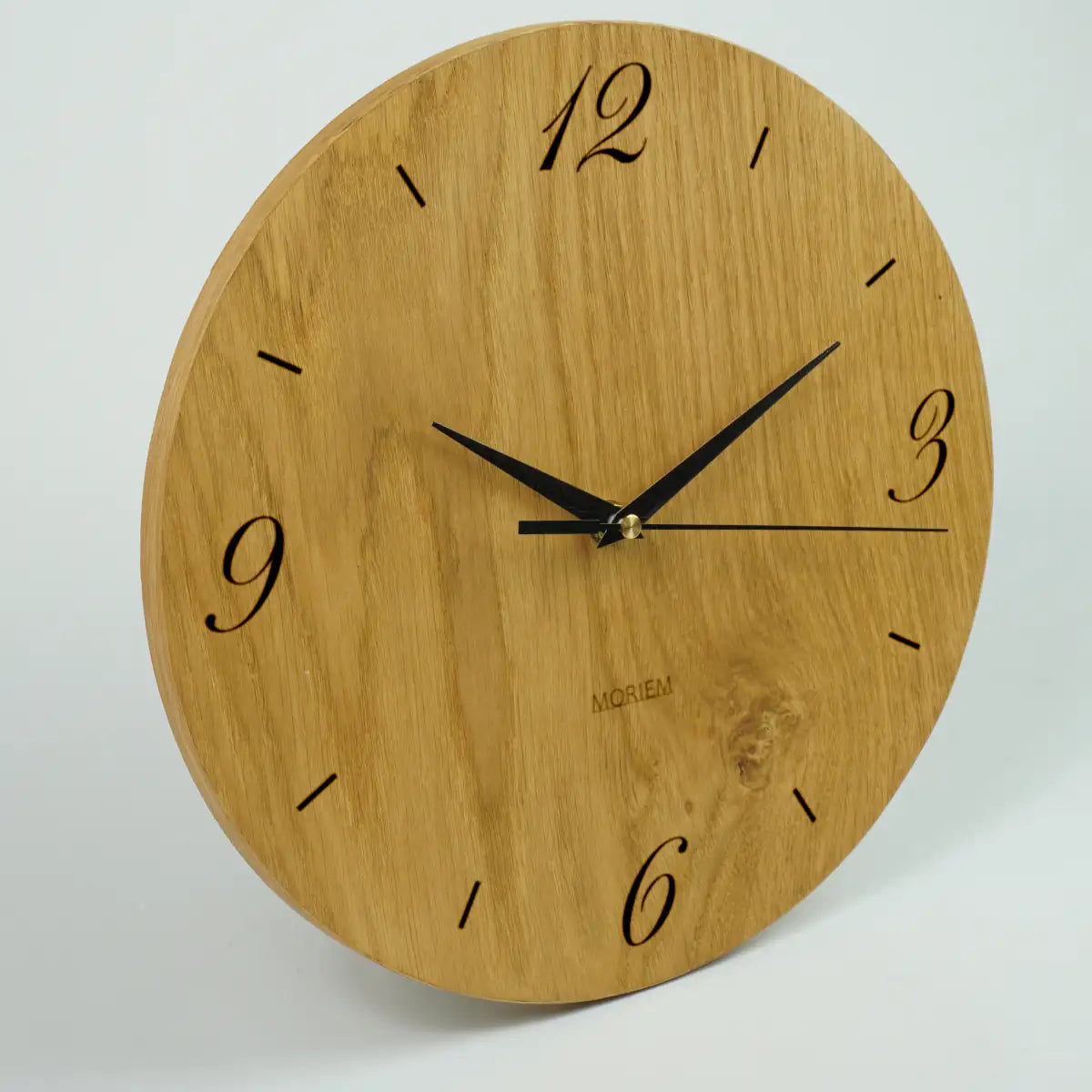 Wohnzimmeruhr Eiche - 30 cm