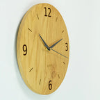 MORIEM - Wohnzimmeruhr Holz Eiche 30 cm