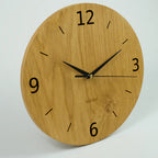 MORIEM - Wohnzimmeruhr Holz Eiche 30 cm