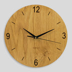 Küchenwanduhr Wohnzimmeruhr aus Holz 30 cm