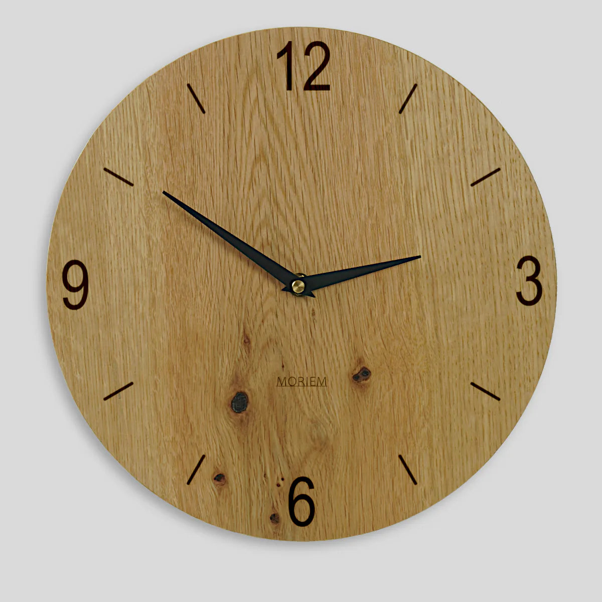 Küchenwanduhr Wohnzimmeruhr aus Holz 30 cm