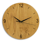 Küchenwanduhr Wohnzimmeruhr aus Holz 30 cm