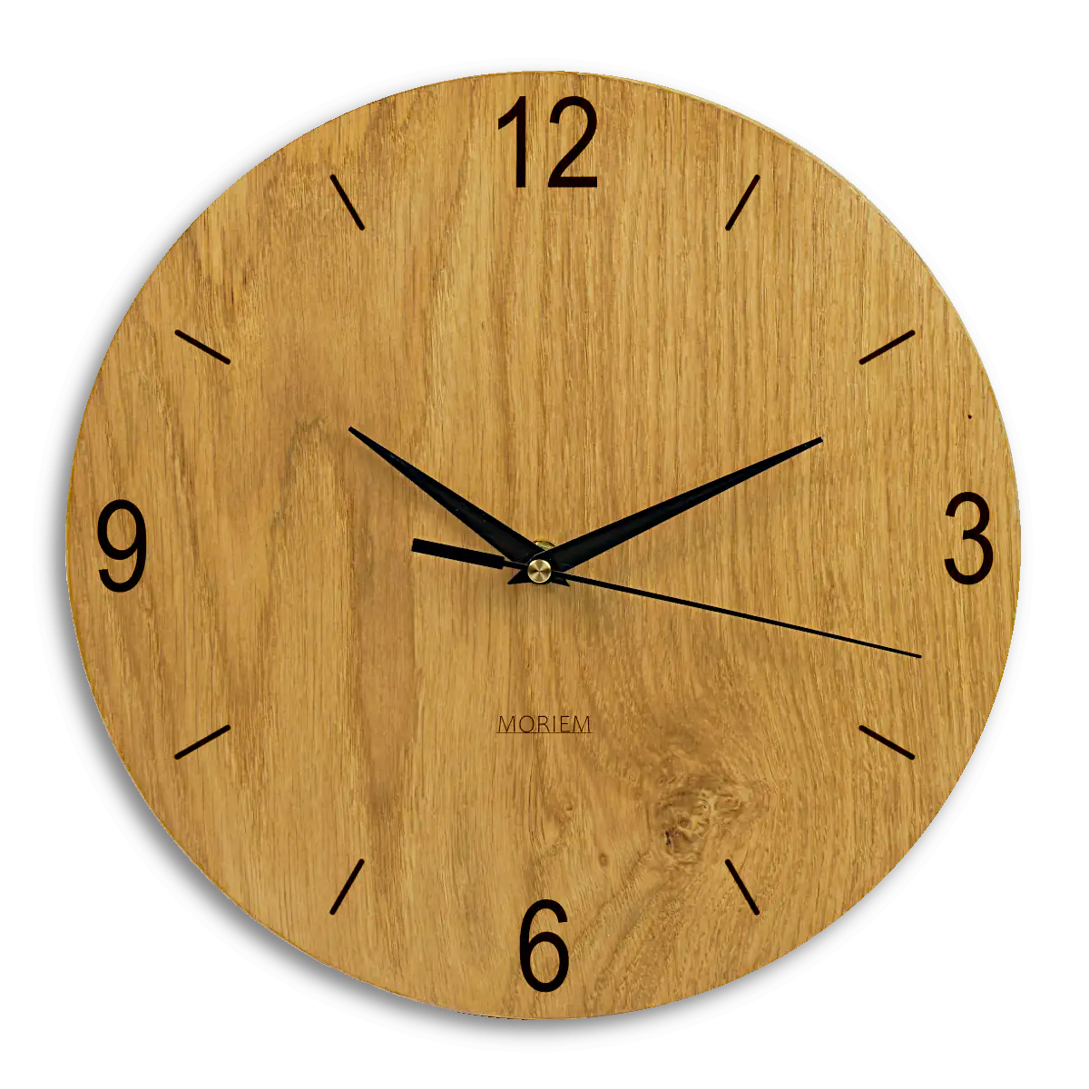 Küchenwanduhr Wohnzimmeruhr aus Holz 30 cm