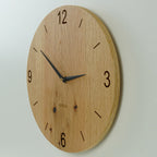 Küchenwanduhr Wohnzimmeruhr aus Holz 30 cm