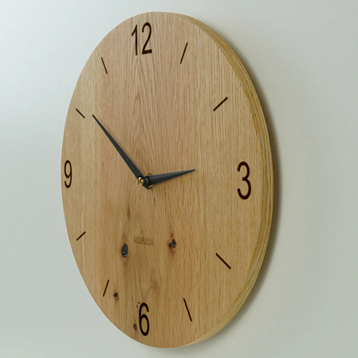Küchenwanduhr Wohnzimmeruhr aus Holz 30 cm