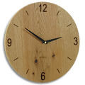 Küchenwanduhr Wohnzimmeruhr aus Holz 30 cm