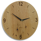 Küchenwanduhr Wohnzimmeruhr aus Holz 30 cm