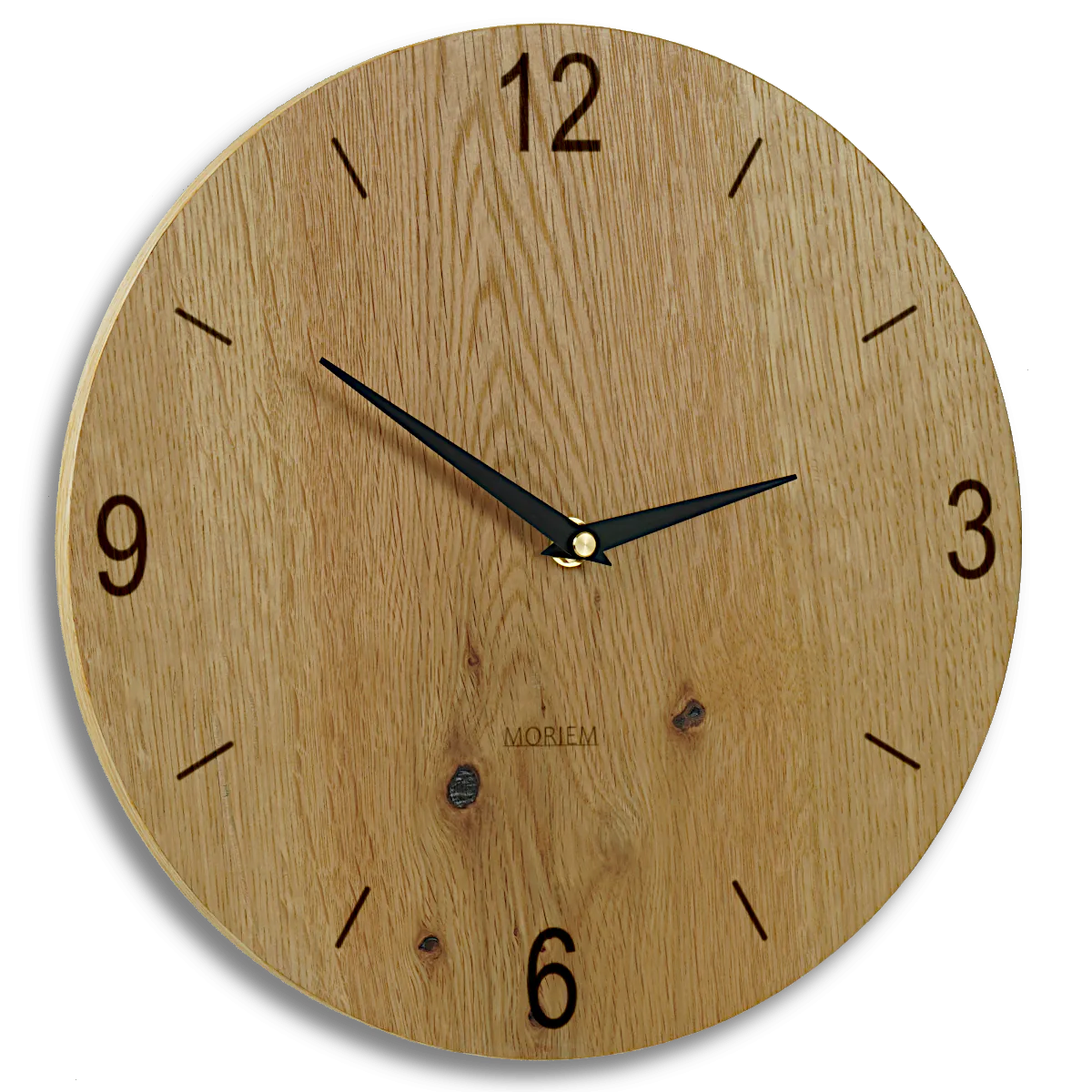 Küchenwanduhr Wohnzimmeruhr aus Holz 30 cm
