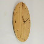 Wohnzimmeruhr modern - Eiche 40 cm groß