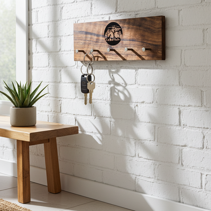 Schlüsselbrett modern mit Africa Motiv