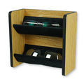 Brillenregal für die Wand - Brillenablage Holz Eiche - Brillenorganizer