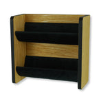 Brillenregal für die Wand - Brillenablage Holz Eiche - Brillenorganizer