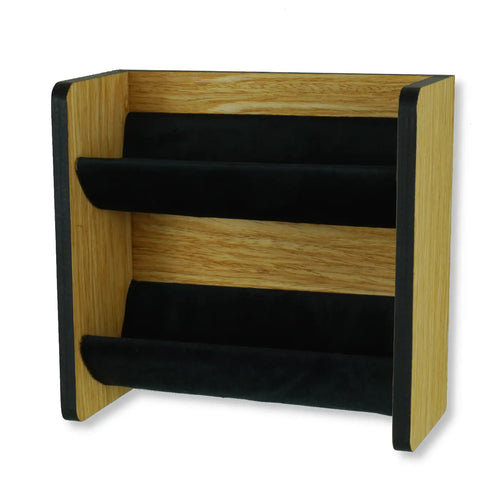 Brillenregal für die Wand - Brillenablage Holz Eiche - Brillenorganizer