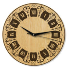 Wanduhr aus Holz -Wohnzimmeruhr Vintage Motive- 30 cm/40 cm groß