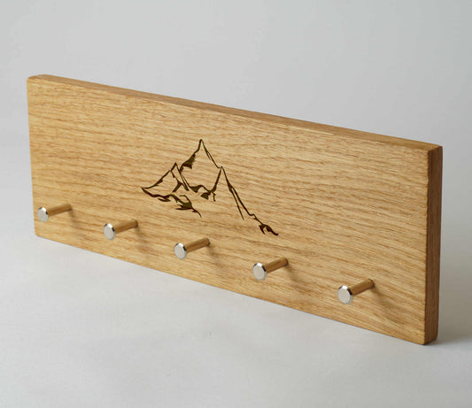 Schlüsselbrett aus Eiche Furnier