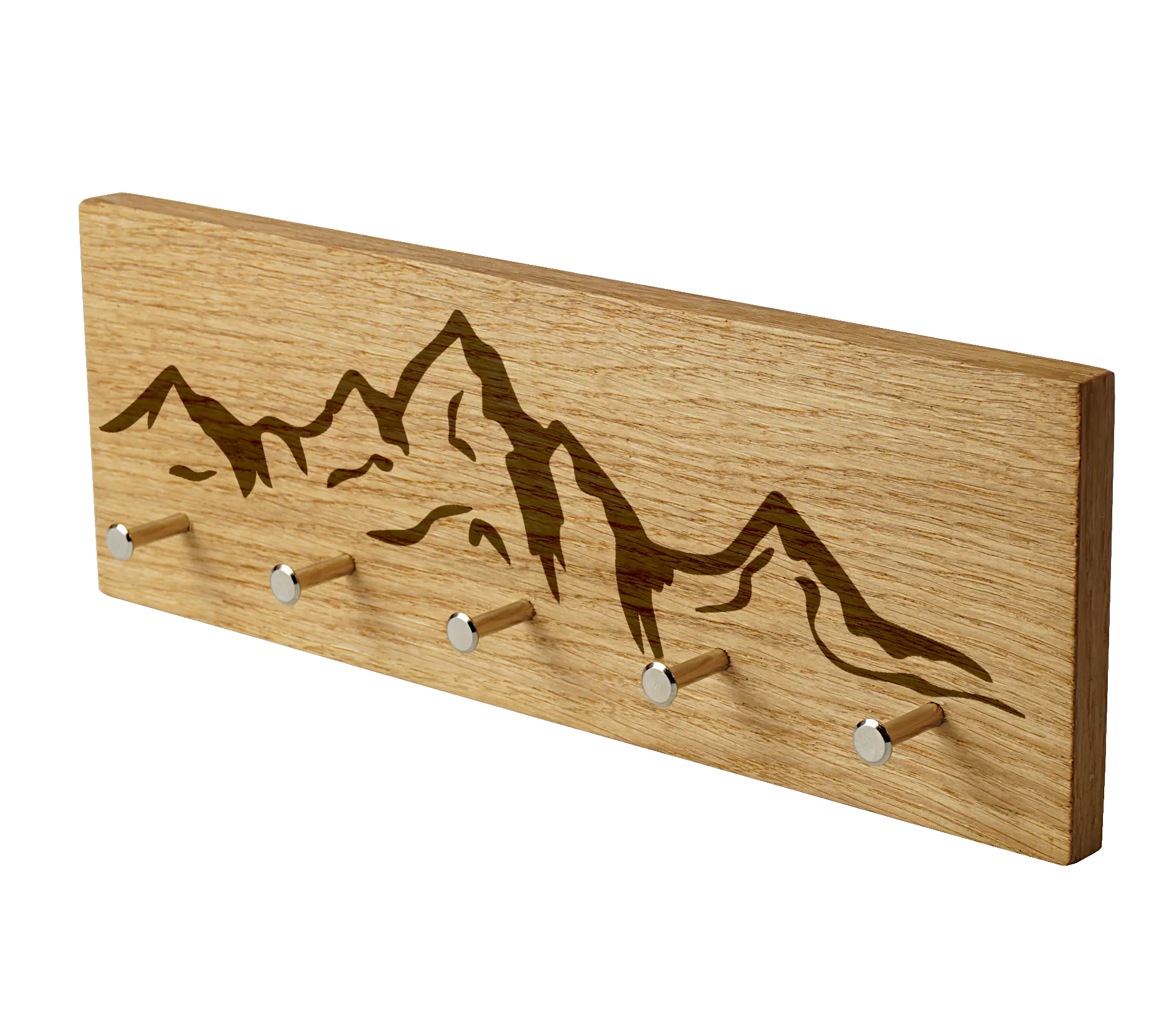 Schlüsselbrett Wildeiche