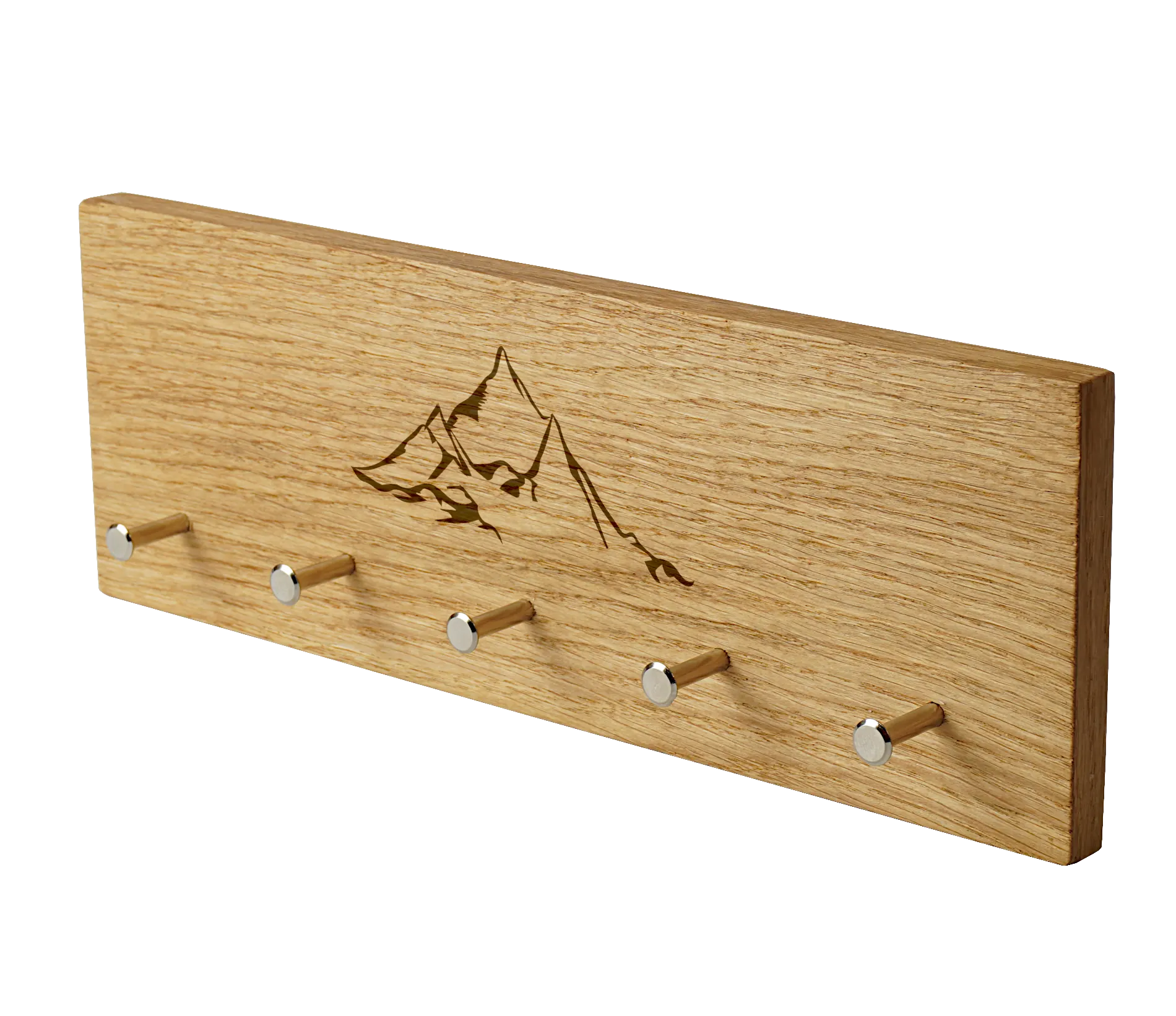 Schlüsselbrett aus Eiche Furnier