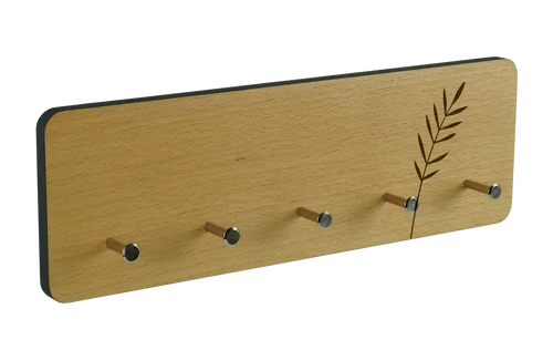 Außergewöhnliches Schlüsselbrett - Holz wählbar