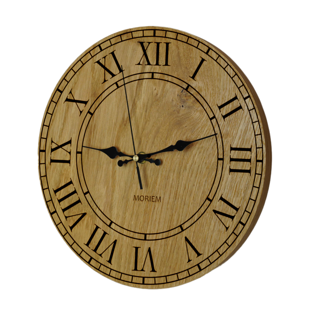 Wanduhr Holz - vintage Design