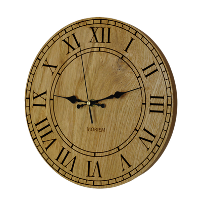 Wanduhr Holz - vintage Design