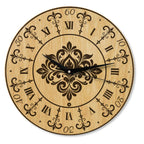 Wanduhr Vintage aus Holz -Wohnzimmeruhr Landhaus Stil - 30 cm/40 cm groß