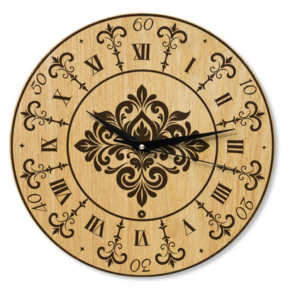 Wanduhr Vintage aus Holz -Wohnzimmeruhr Landhaus Stil - 30 cm/40 cm groß