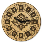 Wanduhr Vintage aus Holz -Wohnzimmeruhr Landhaus Stil - 30 cm/40cm groß