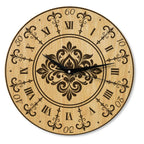 Wanduhr Vintage aus Holz -Wohnzimmeruhr Landhaus Stil - 30 cm/40 cm groß