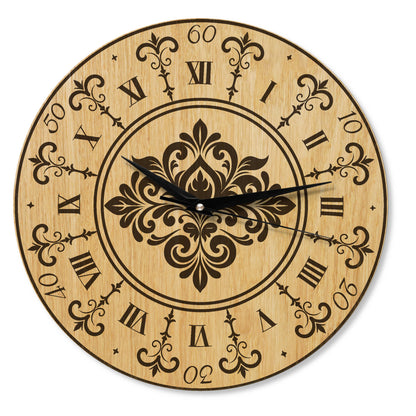 Wanduhr Vintage aus Holz -Wohnzimmeruhr Landhaus Stil - 30 cm/40 cm groß