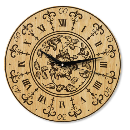 Wanduhr Vintage aus Holz -Wohnzimmeruhr Landhaus Stil - 30 cm/40 cm groß