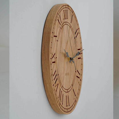 Wanduhr Holz - vintage Design