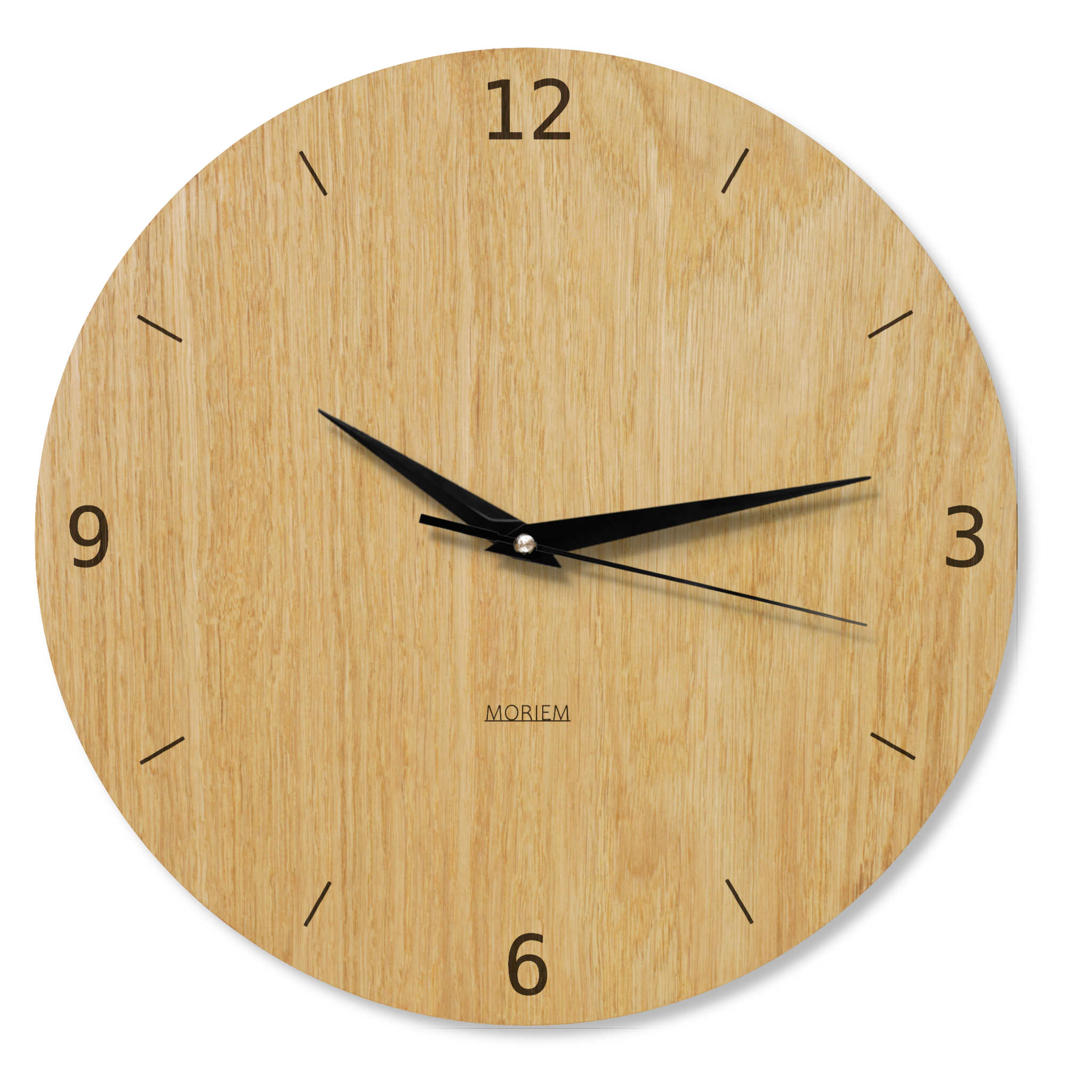Wanduhr minimalistisch - Wohnzimmeruhr modern - schlicht - 30 cm/40 cm groß