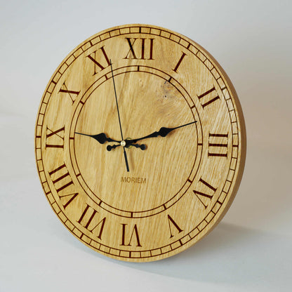 Wanduhr Holz - vintage Design