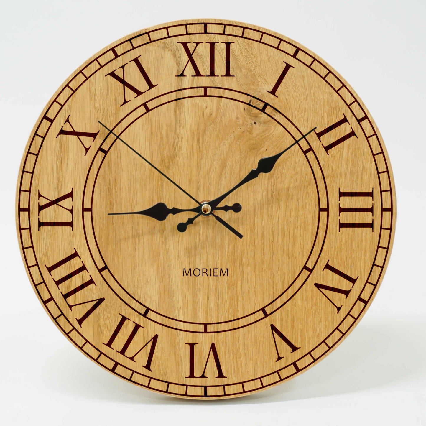 Wanduhr Holz - vintage Design