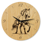Pferde Wanduhr - WohnzimmeruhrMotive gallopierendes Pferd 30 cm/ 40 cm