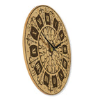 Wanduhr aus Holz -Wohnzimmeruhr Vintage - 30 cm/40 cm groß