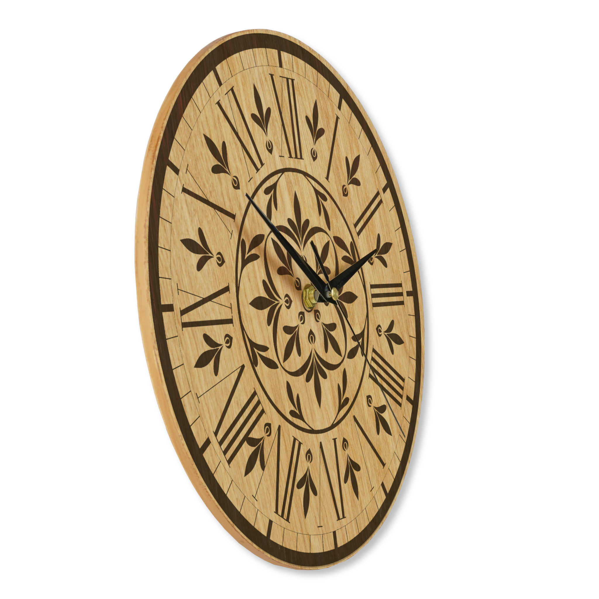 Wanduhr aus Holz -Wohnzimmeruhr Vintage Motive- 30 cm/40 cm groß